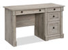 Palladia 53.15" Office Desk with 3 Drawers – Split Oak | Bureau Palladia de 53,15 po à 3 tiroirs - chêne fendu