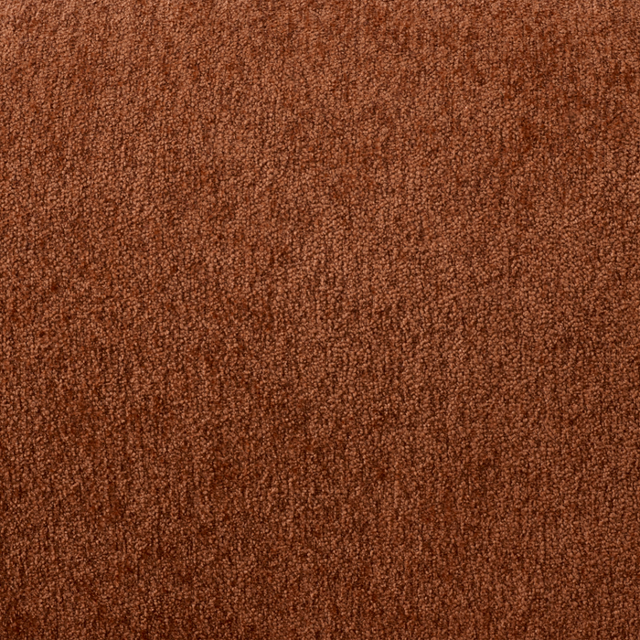 Fauteuil Pebble de 45 po fabriqué au Canada en tissu - orange
