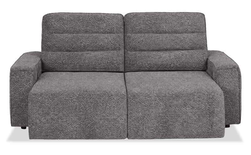 Sofa-lit sectionnel Prestige de Shaquille O’Neal Home avec coulissement électrique - gris