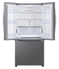 Samsung Bespoke AI 33” 25 Cu. Ft. 3-Door French Door Refrigerator – Stainless Steel - RF25C5A01SRAA | Réfrigérateur à 3 portes Bespoke de Samsung de 25 pi3 et de 33 po à portes françaises avec IA - acier inoxydable - RF25C5A01SRAA