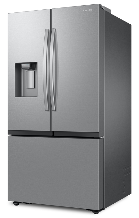 Réfrigérateur à 3 portes Bespoke de Samsung de 31 pi3 et de 35,75 po à portes françaises - acier inoxydable - RF32CG5B30SRAA