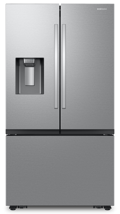 Réfrigérateur à 3 portes Bespoke de Samsung de 31 pi3 et de 35,75 po à portes françaises - acier inoxydable - RF32CG5B30SRAA