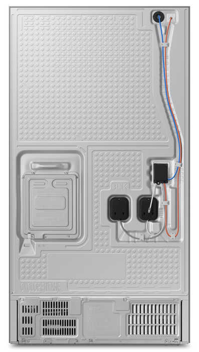 Réfrigérateur à 3 portes Bespoke de Samsung de 31 pi3 et de 35,75 po à portes françaises - acier inoxydable - RF32CG5B30SRAA