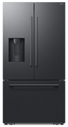 Réfrigérateur à 3 portes Bespoke de Samsung de 29 pi3 et de 35,88 po à portes françaises avec IA - noir - RF70H30GEEAA