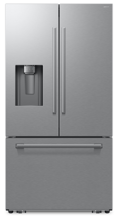 Samsung Bespoke AI 35.88” 29 Cu. Ft. 3-Door French Door Refrigerator – Silver - RF70H30HERAA | Réfrigérateur à 3 portes Bespoke de Samsung de 29 pi3 et de 35,88 po à portes françaises avec IA - argenté - RF70H30HERAA