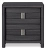 Rocco 6pc Bedroom Set, LED Storage Bed, Dresser, Mirror & Nightstand, Dark Grey - King Size | Ensemble de chambre à coucher Rocco 6 pièces avec lit de rangement à DEL, commode, miroir et table de nuit, gris foncé - format très grand lit