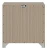 Rocco Bedside 2-Drawer Nightstand with Built-In Charging Port, 25"W x 26"H - Light Brown | Table de nuit Rocco de 25 po (L) x 26 po (H) à 2 tiroirs avec port de recharge intégré - brun clair