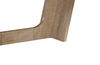 Sasha Extension Dining Table with Trestle Base, 82-94"W - Natural Oak Brown | Table de salle à manger Sasha avec rallonge de 82 po à 94 po (L) et base à tréteaux - brun chêne naturel