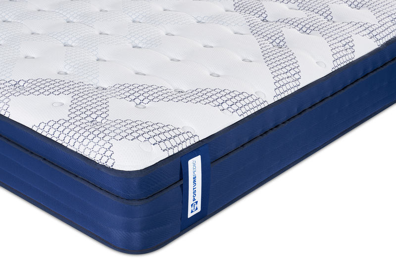 Matelas ferme à Euro-plateau Lambton PosturepedicMD de série 950 de Sealy pour lit double