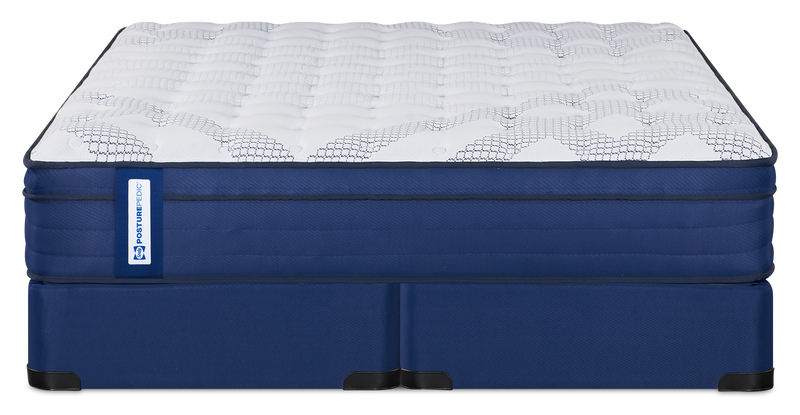 Ensemble matelas ferme à Euro-plateau Lambton PosturepedicMD de série 950 de Sealy pour très grand lit