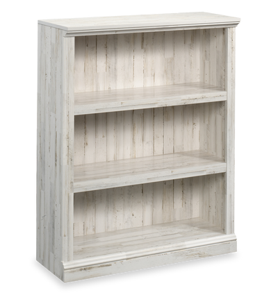 Smyth 35.28” 3-Shelf Bookcase – White Plank | Bibliothèque Smyth de 35,28 po à 3 tablettes - planche blanche