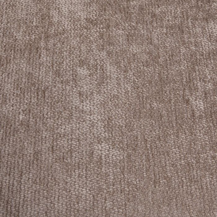 Sofa-lit sectionnel de droite Sunset en tissu d’apparence lin avec ports USB - taupe