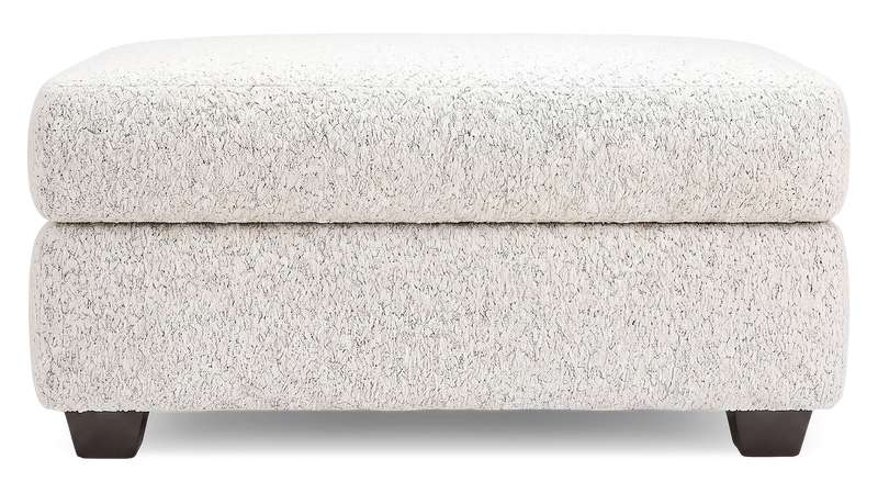 Pouf de rangement personnalisable Trunk de Sofa Lab de 39 po fabriqué au Canada en tissu - Teddy Riverrock