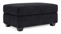 Pouf de rangement personnalisable Trunk de Sofa Lab de 39 po fabriqué au Canada en tissu - Teddy Raven
