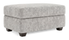 Pouf de rangement personnalisable Trunk de Sofa Lab de 39 po fabriqué au Canada en tissu - Plush Oyster