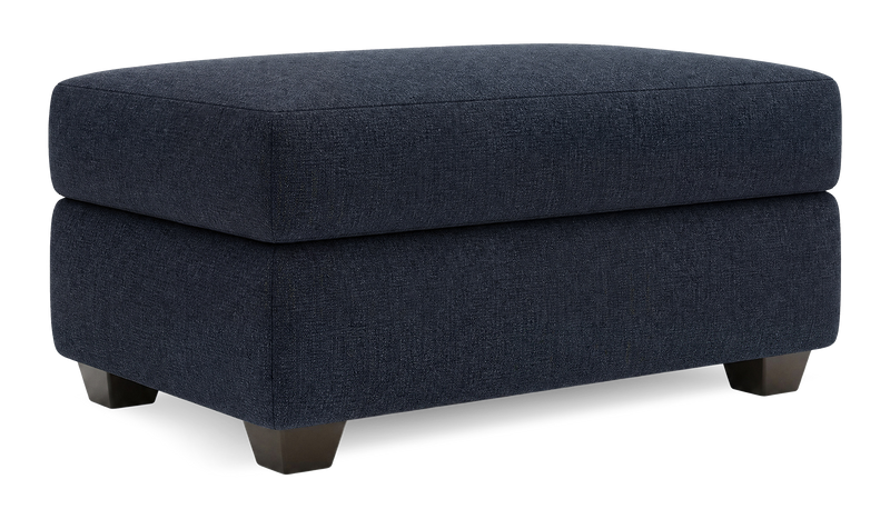 Pouf de rangement personnalisable Trunk de Sofa Lab de 39 po fabriqué au Canada en tissu - Chenille Pacific