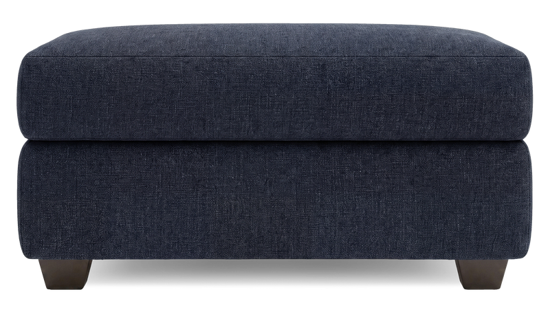 Pouf de rangement personnalisable Trunk de Sofa Lab de 39 po fabriqué au Canada en tissu - Chenille Pacific