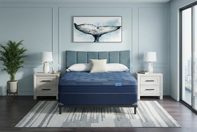 Ensemble matelas moyen à Euro-plateau Veneto de Springwall pour lit simple 