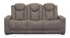 Venture 83.5” Faux Suede Reclining Sofa with Storage, Cupholders, and USB Port - Chocolate | Sofa inclinable Venture de 83,5 po en suédine avec rangement, porte-gobelets et port USB - chocolat
