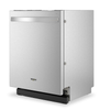 Whirlpool 24" 47 dBA Built-In Top-Control Dishwasher with Third Rack - Stainless Steel - WDTF5024SZ | Lave-vaisselle Whirlpool de 24 po et de 47 dBA avec commandes sur le dessus et 3e panier - acier inoxydable - WDTF5024SZ