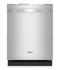 Lave-vaisselle Whirlpool de 24 po et de 47 dBA avec commandes sur le dessus et 3e panier - acier inoxydable - WDTF5024SZ