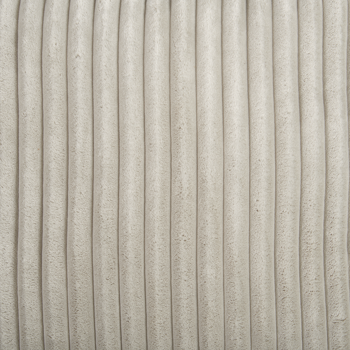 Sofa sectionnel Willow 2 pièces en tissu avec coussins amovibles et pouf de fauteuil long - sable