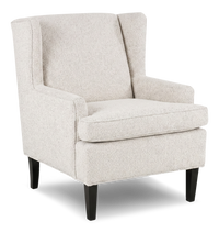 Fauteuil d’appoint à oreilles personnalisable de Sofa Lab de 30 po fabriqué au Canada en tissu - Teddy Riverrock