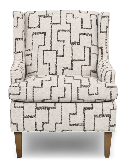 Fauteuil d’appoint à oreilles personnalisable de Sofa Lab de 30 po fabriqué au Canada en tissu - tissu décoratif Tar