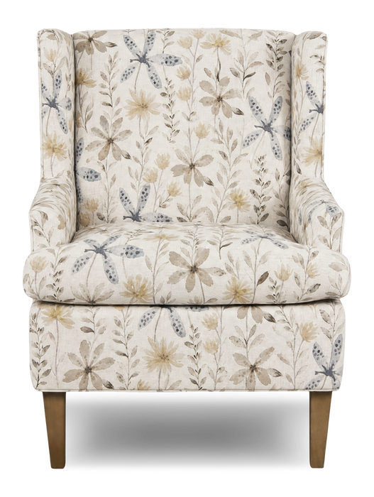 Fauteuil d’appoint à oreilles personnalisable de Sofa Lab de 30 po fabriqué au Canada en tissu - tissu décoratif Dust