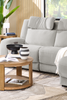 Shaquille O’Neal Home Legacy 3-Piece Right-Facing Power Reclining Sectional with Shaq-o-pedic Comfort - Grey  | Sofa sectionnel de droite à inclinaison électrique Legacy de Shaquille O’Neal Home 3 pièces avec confort Shaq-o-pedic - gris