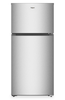 Whirlpool 28" 14 Cu. Ft. Wide Top Freezer Refrigerator – Stainless Steel - WRTX3314TZ | Réfrigérateur Whirlpool large de 14 pi3 et de 28 po à congélateur supérieur - acier inoxydable - WRTX3314TZ