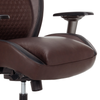 Shaquille O’Neal Home Zephyrus 30.25” High Back Executive Office Chair with AIR Lumbar Support - Brown | Fauteuil président Zephyrus de Shaquille O’Neal Home de 35,25 po à dossier haut avec soutien lombaire AIR - brun