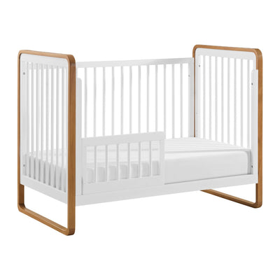 Presley Convertible Crib/Toddler Bed Pkg – White | Ensemble de lit de bébé convertible en lit de bambin Presley - blanc