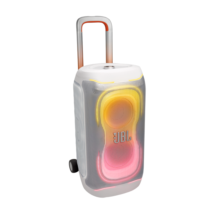 Haut-parleur de fête portatif de 280 W JBL PartyBox 330 avec cote de résistance aux éclaboussures IPX4 (JBLPB330WHTAM) - blanc
