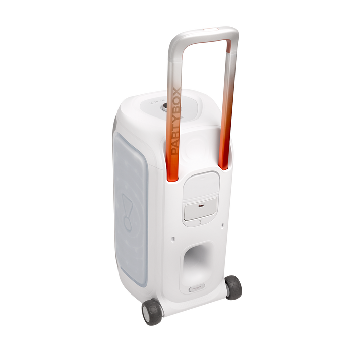 Haut-parleur de fête portatif de 280 W JBL PartyBox 330 avec cote de résistance aux éclaboussures IPX4 (JBLPB330WHTAM) - blanc