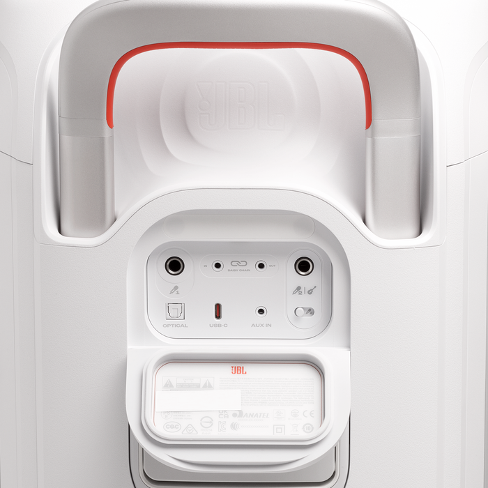 Haut-parleur de fête portatif de 280 W JBL PartyBox 330 avec cote de résistance aux éclaboussures IPX4 (JBLPB330WHTAM) - blanc