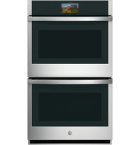 Four mural double intelligent encastré GE Profile de 30 po à convection - PTD7000SZSS