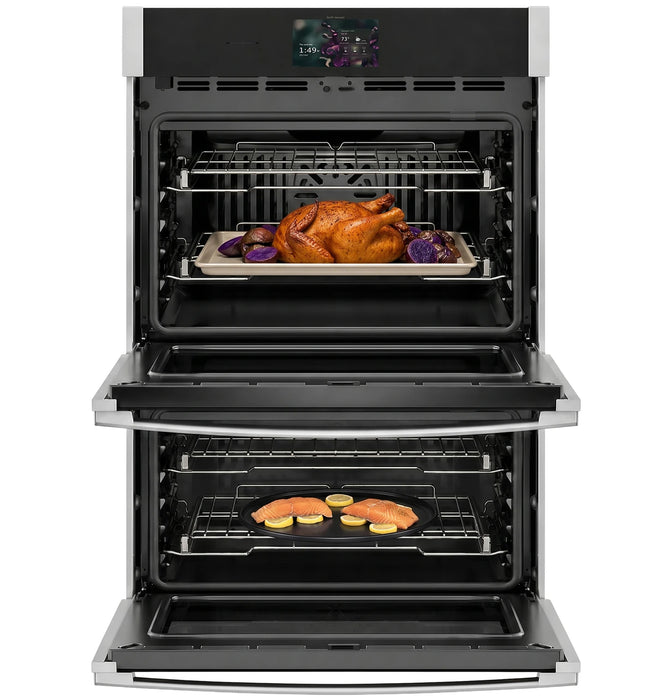 Four mural double intelligent encastré GE Profile de 30 po à convection - PTD7000SZSS