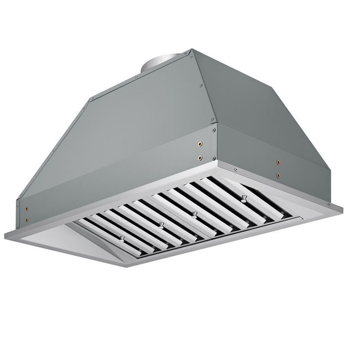 Hotte de cuisinière encastrée Victory de 30 po et de 700 pi3/min en acier inoxydable - Q2-30