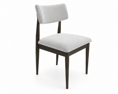 Ren Dining Chair with Polyester Fabric – Beige | Chaise de salle à manger Ren en tissu de polyester - beige