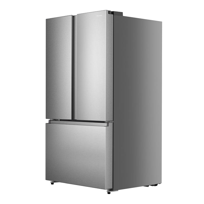 Réfrigérateur Hisense de 26,6 pi³ et de 36 po à portes françaises - titane - RF27A3FSE
