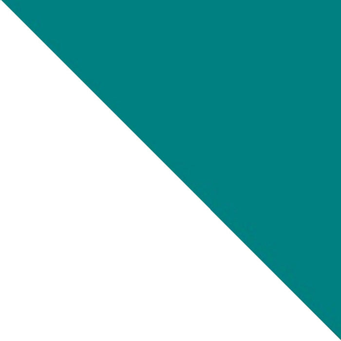 Meuble pour téléviseur Liberty de Manhattan Comfort de 70,86 po de style moderne du milieu du 20e siècle avec 4 espaces tablette et 1 tiroir - blanc et bleu turquoise