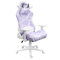 Fauteuil de jeu et de bureau TS85 de série Cow de Techni - lavande