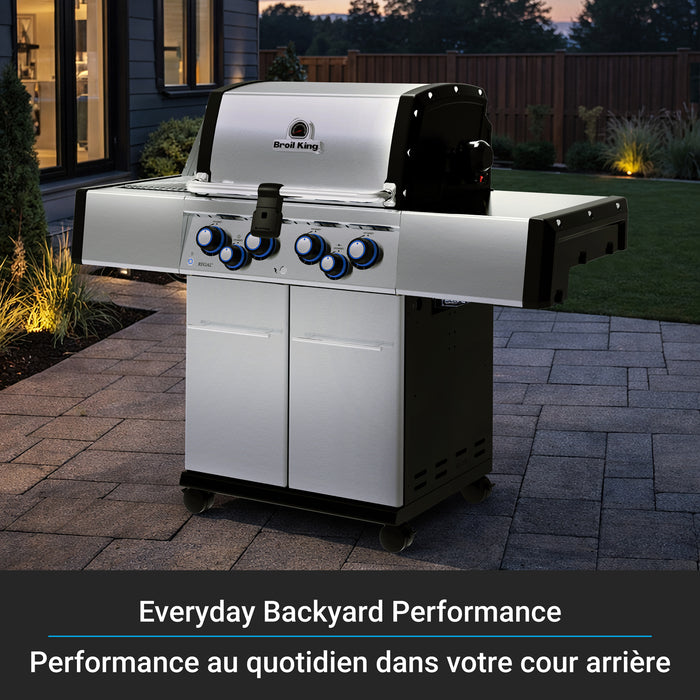 Broil King Regal S 490 Pro IR 4-bruleurs 50 000 BTU Barbecue a gaz naturel - 956947