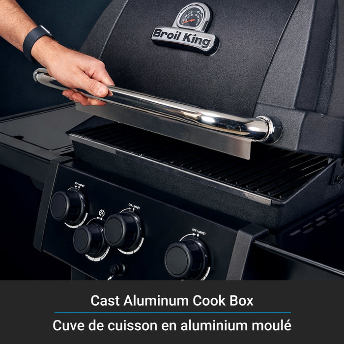 Broil King Royal 340 Shadow 3-bruleurs 30 000 BTU Barbecue a gaz naturel - 824167