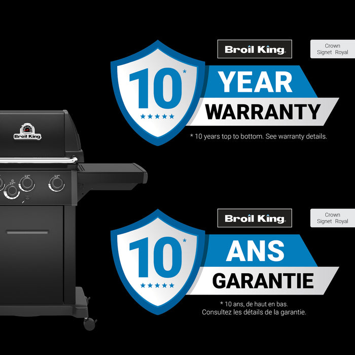 Broil King Royal 340 Shadow 3-bruleurs 30 000 BTU Barbecue a gaz naturel - 824167