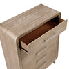 Sahsa Bedroom Chest of Drawers, 5-Drawer, 40"W x 52"H - Natural Oak Brown | Commode verticale de chambre à coucher Sasha de 40 po (L) x 52 po (H) à 5 tiroirs - brun chêne naturel