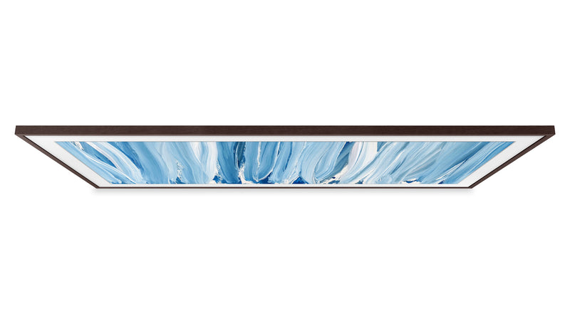 Cadre décoratif personnalisable pour téléviseur The Frame Pro de 55 po de Samsung - brun ambré