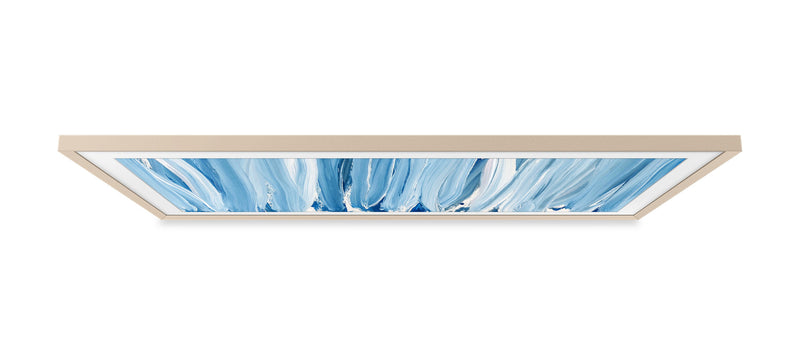 Cadre décoratif personnalisable pour téléviseur The Frame Pro de 43 po de Samsung - sable doré 