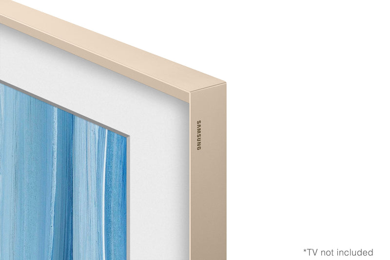 Cadre décoratif personnalisable pour téléviseur The Frame Pro de 43 po de Samsung - sable doré 